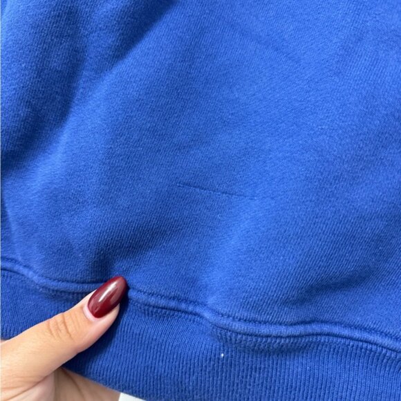 New Madhappy Blue Classic Fleece Hoodie XS - Picture 8 of 8